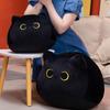 Cat Plush Stuffed Animal Body Warmer Sofa Pillow Super Soft Fabric 5 Sizes Stress Relief Sofa Pillow Bedroom Decor