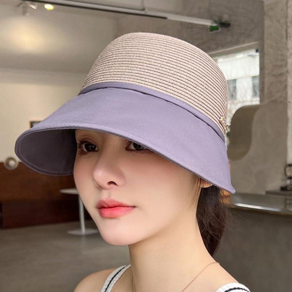 Sunhat Sunshade Cap Sunscreen Panama Cap Fashion Beach Hat