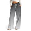 Women's Wide-leg Casual Pants High Waist Gradient Sports Pants