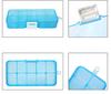 The Cheapest! 10 Grid Can Split Transparent PP Plastic Storage Box Jewelry Small Components Hardware