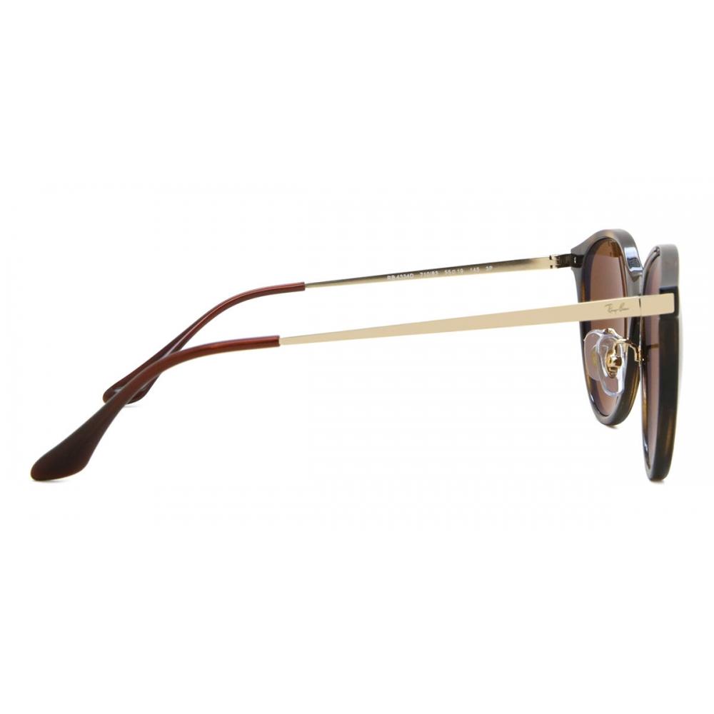 Солнцезащитные очки Ray Ban Rb4334d Asian Fit Polarized 710 83 Унисекс