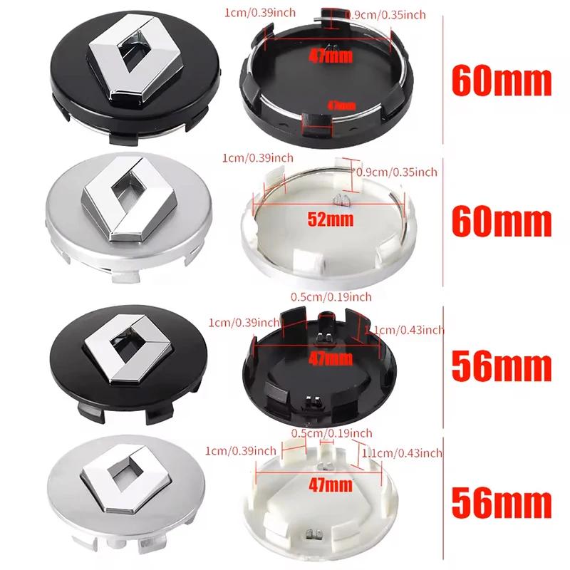 For Renault 2026 New Hub Caps For Renault Megane 2 3 4 Twingo Clio Talisman Captur Trafic Kwid Scenic Kad Car Tyre Wheel Center