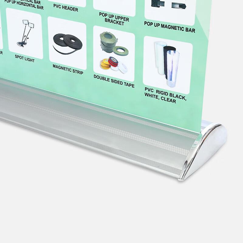 Lilang Reinforced Stainless Steel Outdoor Roll-Up Banner Stand 80x200cm