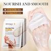 Rice Puree Whitening and Skin Smoothing Hand Mask, Hydrating, Whitening and Exfoliating