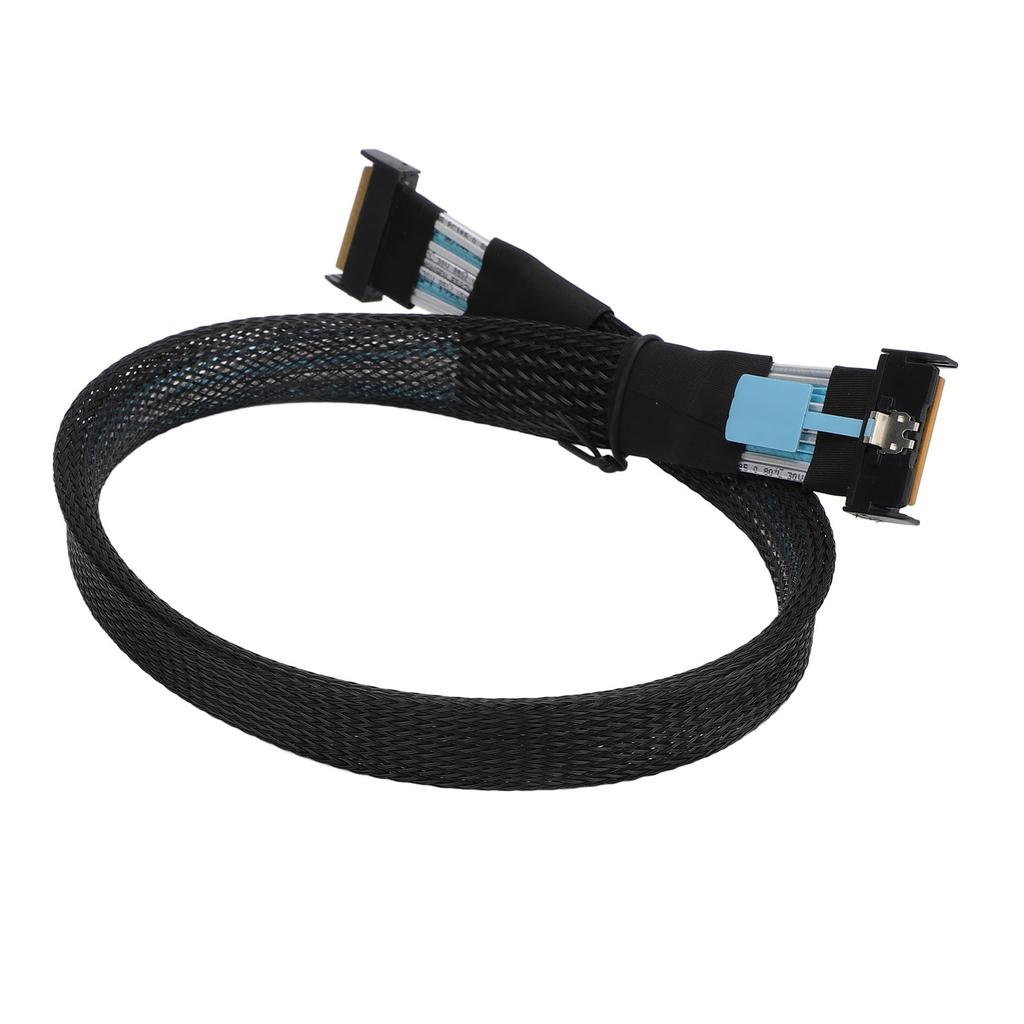 Кабель MCIO 8i к MCIO 8i Профессиональный 74-контактный кабель PCIE 5.0 Высокоскоростной 32 ГТ/с Кабель MCIO X8 к MCIO X8 для серверов Данные