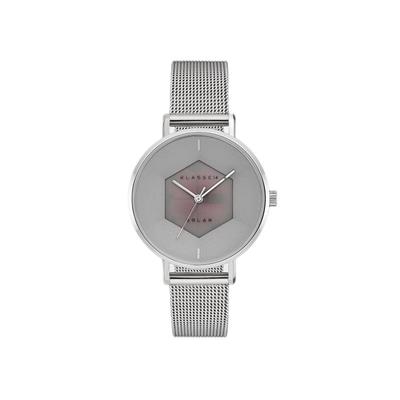 Часы Volare Solar Sliver Mesh 34 мм WVS23SR001W Silver [KLASSE14] женские