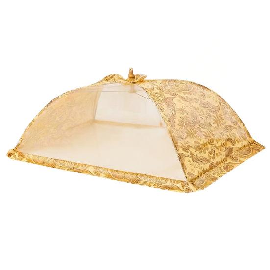 Складная сетчатая крышка для еды, многоразовая, отпугивающая насекомых, защита для еды на открытом воздухе