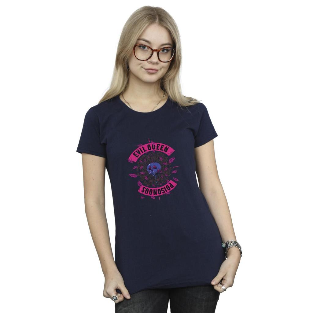 Disney Womens/Ladies Villains Poison Apple Cotton T-Shirt