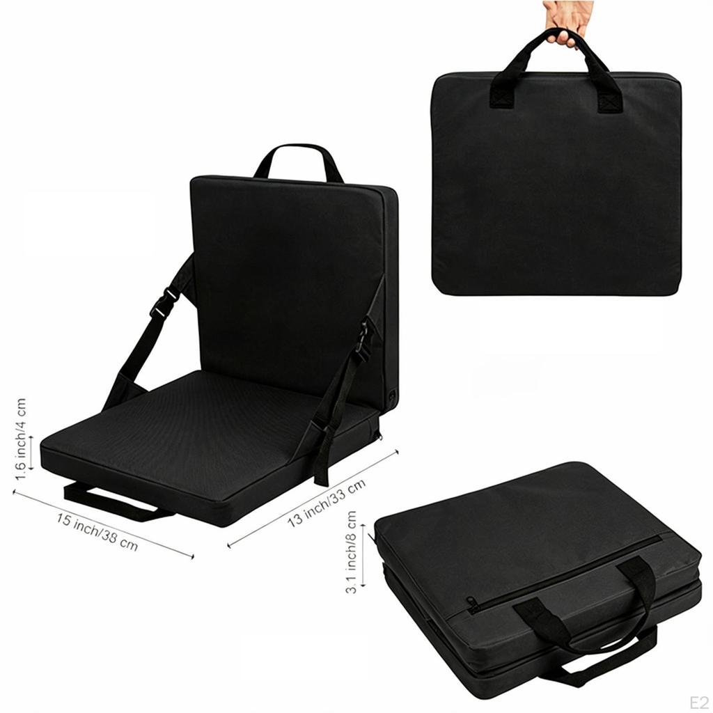 Stadium Cushion Picnic Chair Foldable Portable Seat Outdoor Bleacher Pad for Concert
