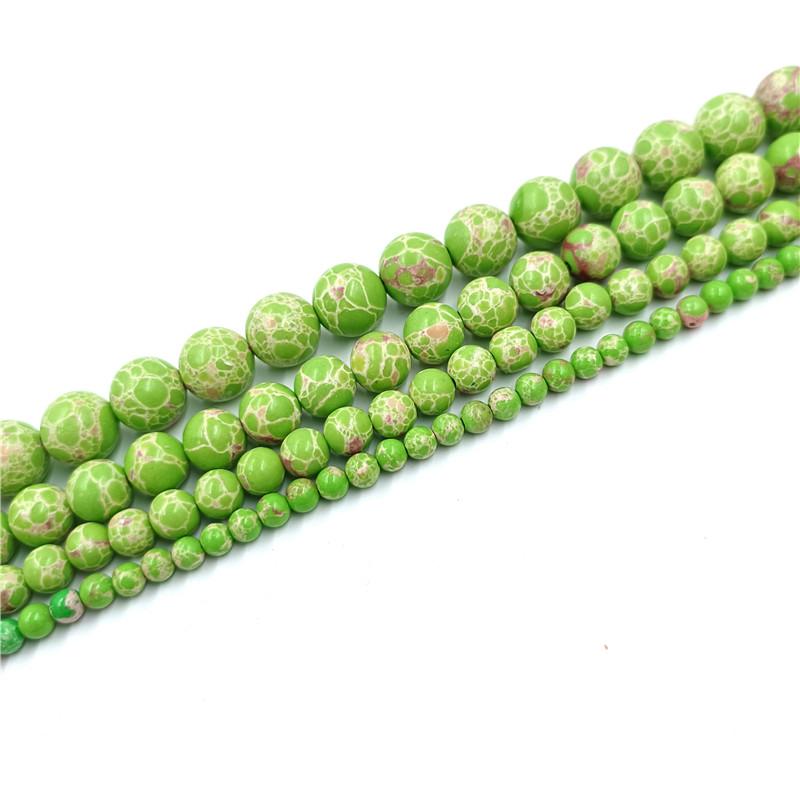 4/6/8/10 мм Изготовление ювелирных изделий для ожерелья, бусины из натурального камня, браслет, мода, сделай сам, материал для бисероплетения, серьги, шнурок