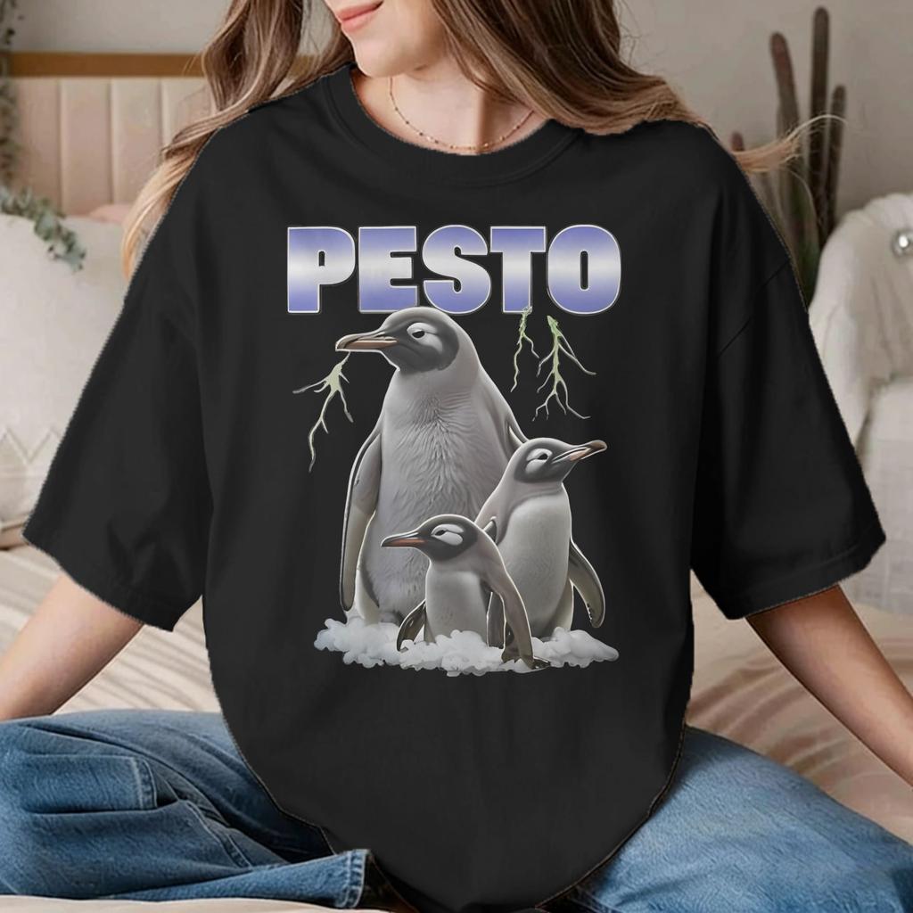 Novelty Nihilist Penguin But Why Penguin TShirts Unisex Unisexs Round Neck Cotton T Shirts Short Sleeve Tees Gift Idea Tops