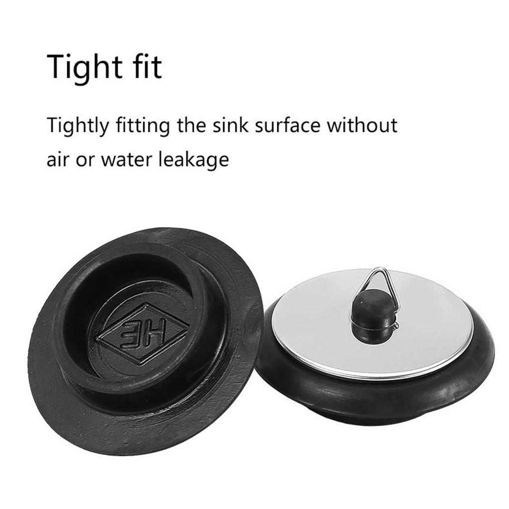 Заглушка для слива раковины и ванны Простая в использовании резиновая пробка с крючком Эффективная резиновая заглушка Удобный крючок для ванной