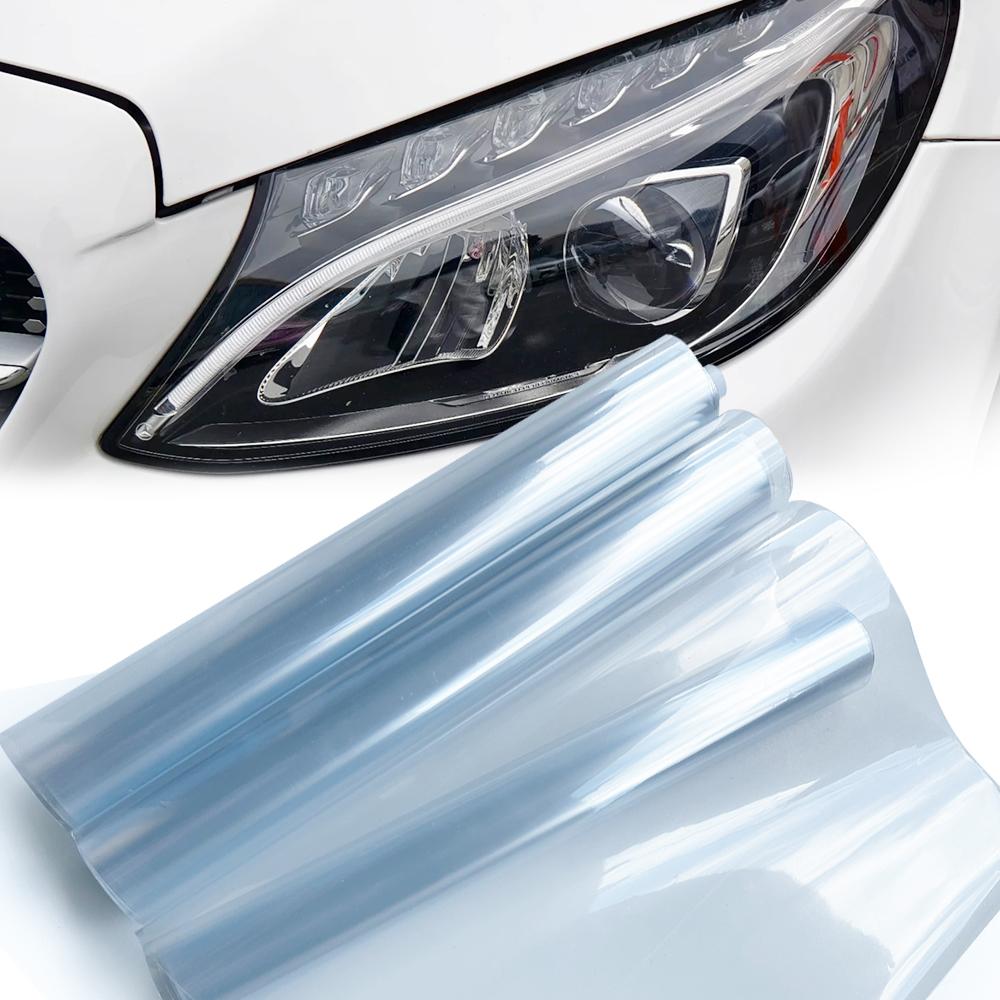 30*200cm Gloss Clear Light Covering Film Car Headlight Taillight Vinyl Film Fog Light Rear Lamp Tint Film Foil Stickers Cover
