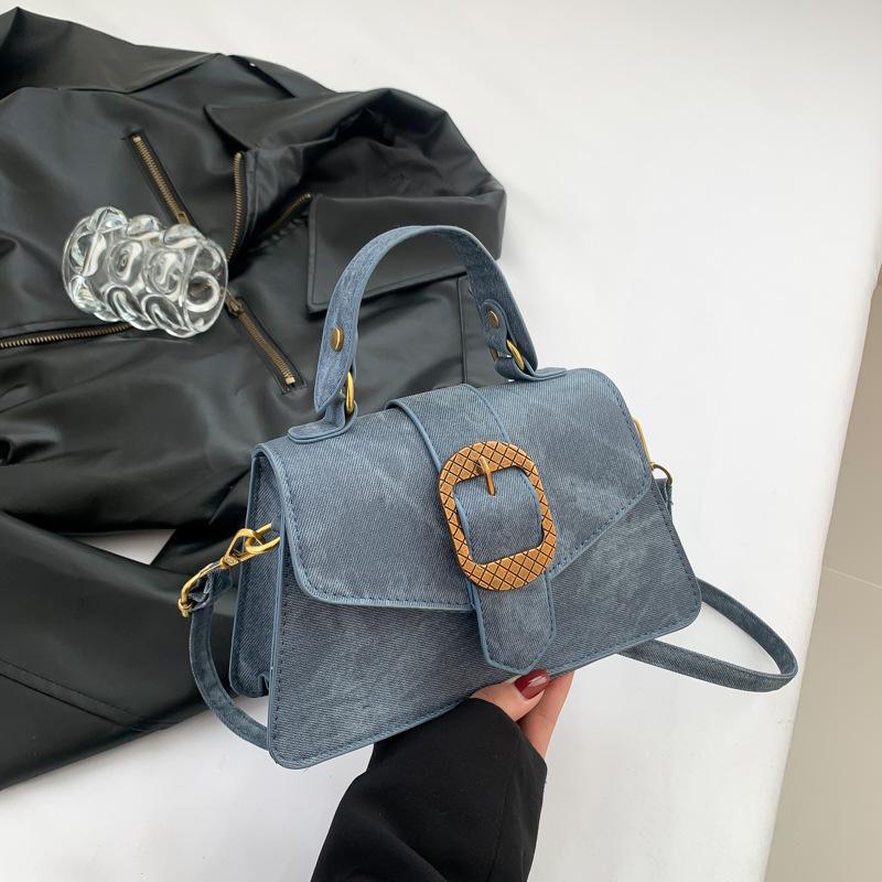 Весенняя новая ретро-сумка-мессенджер, маленькая квадратная сумка, сумка-тоут, модная, с индивидуальностью, красивая, для женщин