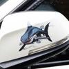 Cross Border Shark Stickers Bear Scratch Stickers Transparent Corners Creative Personality Trendy Shark Car Body Stickers