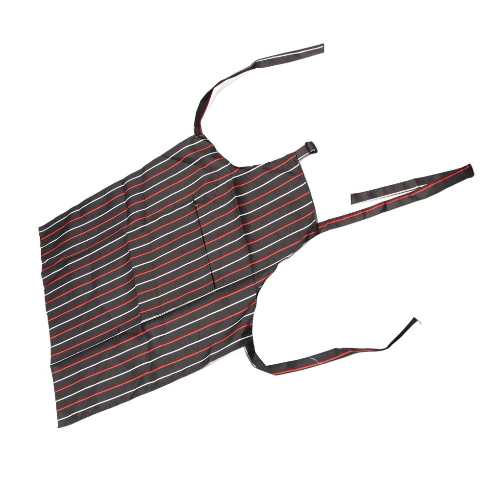 Фартук-нагрудник водонепроницаемый регулируемый кухонный фартук с двумя карманами для кухни ресторана