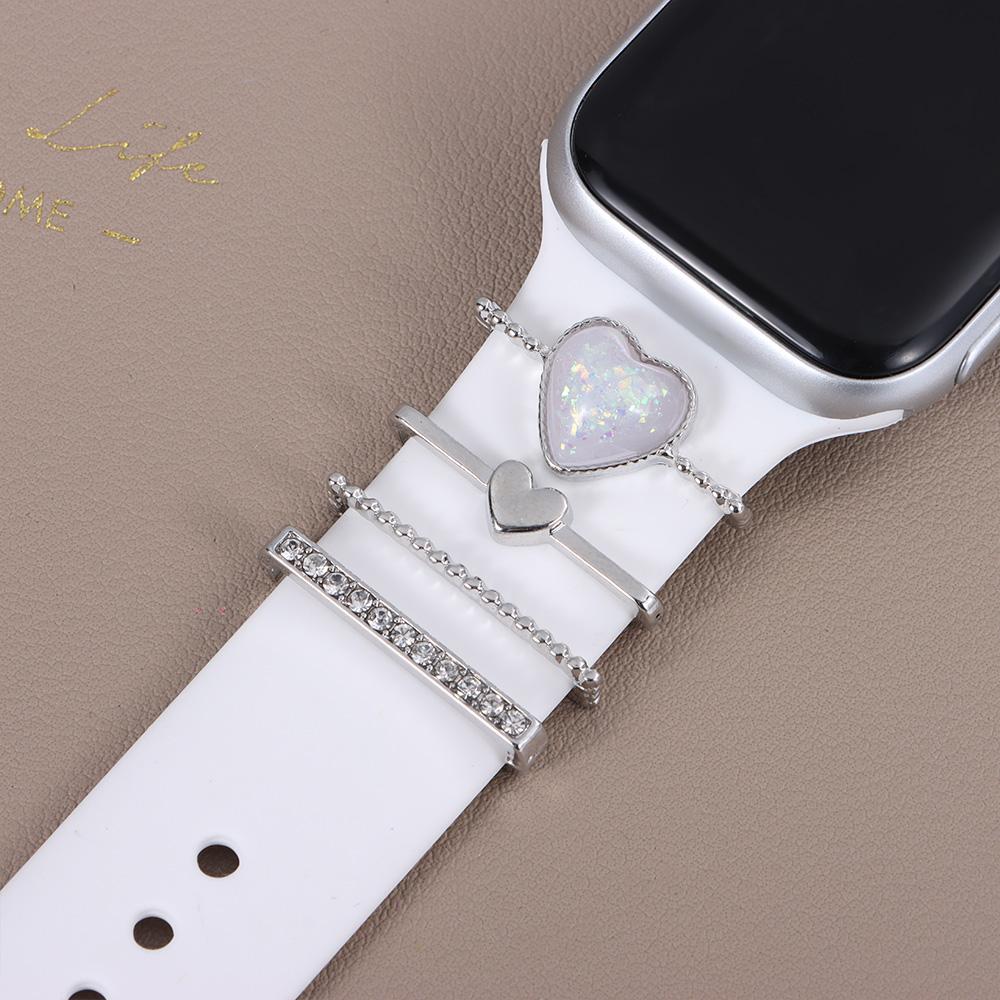 New Accessories Bracelet Metal Charms Diamond Ring Strap Decorative Charms Band Ornament