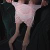 Блестящие Белые Кружевные Колготки с Открытой Промежностью - Черные Прозрачные Чулки для Женщин