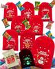 Christmas Sweets Assortment Glowing Bag Individually Wrapped 8 Small Gift Candy Gift Children Surprise Present