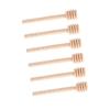 50Pcs/set Household Wooden Jam Honey Dipper Jar Dispensing Collecting Stirring Rod Stick 10cm