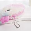 Cute Plush Salamander Coin Purse, Cartoon Axolotl Wallet, Portable Mini Earphone Pouch, Stylish Bag Charm