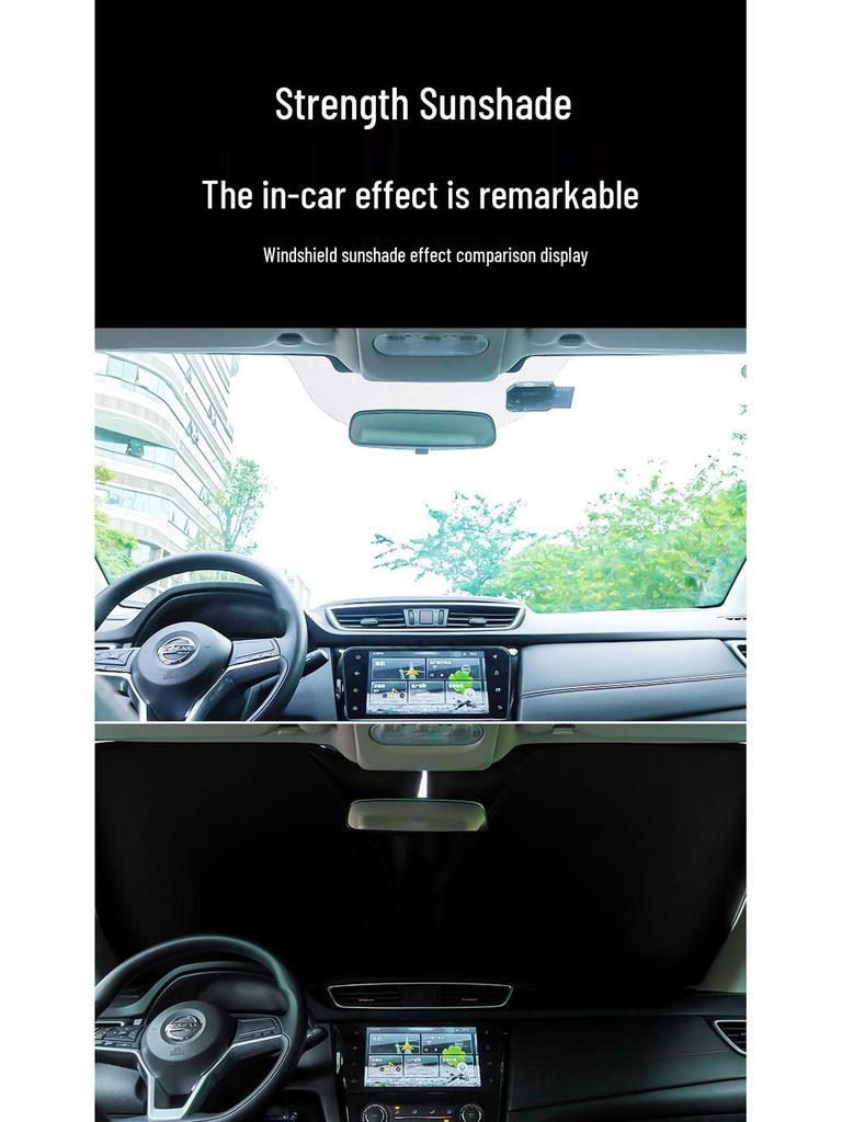 JEEP Compass Cherokee Передний солнцезащитный козырек на лобовое стекло - Теплоизоляция и защита от солнца