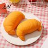 Anti-stress Sensory Toy TPR Simulation Croissant Squeeze Stress Relief Bread Shape Decompression Simulated Food Fidget Ball Relaxation