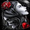 Full 5D Diy Diamond Painting Cartoon Woman Skull Embroidery Cross Stitch Home Decor Handmade Gift