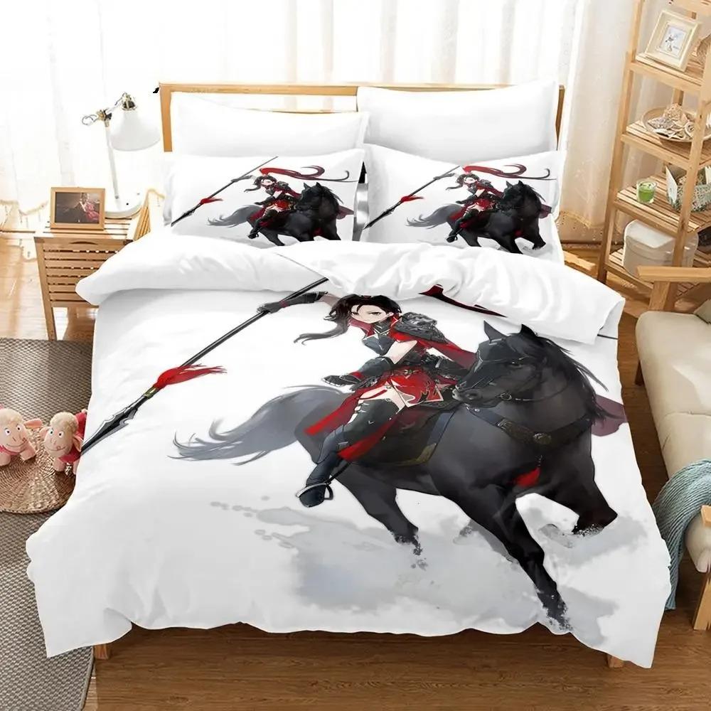 3D-принт аниме - комплект постельного белья Azur Lane односпальная кровать Twin Full Queen King Size для взрослых и детей, комплект постельного белья, комплект простыней