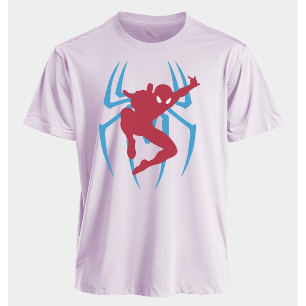 Men's and Women's T-shirts Spider-Man Summer American Spring and Autumn New Oversized Punk Harajuku Fashion Short Sleeves