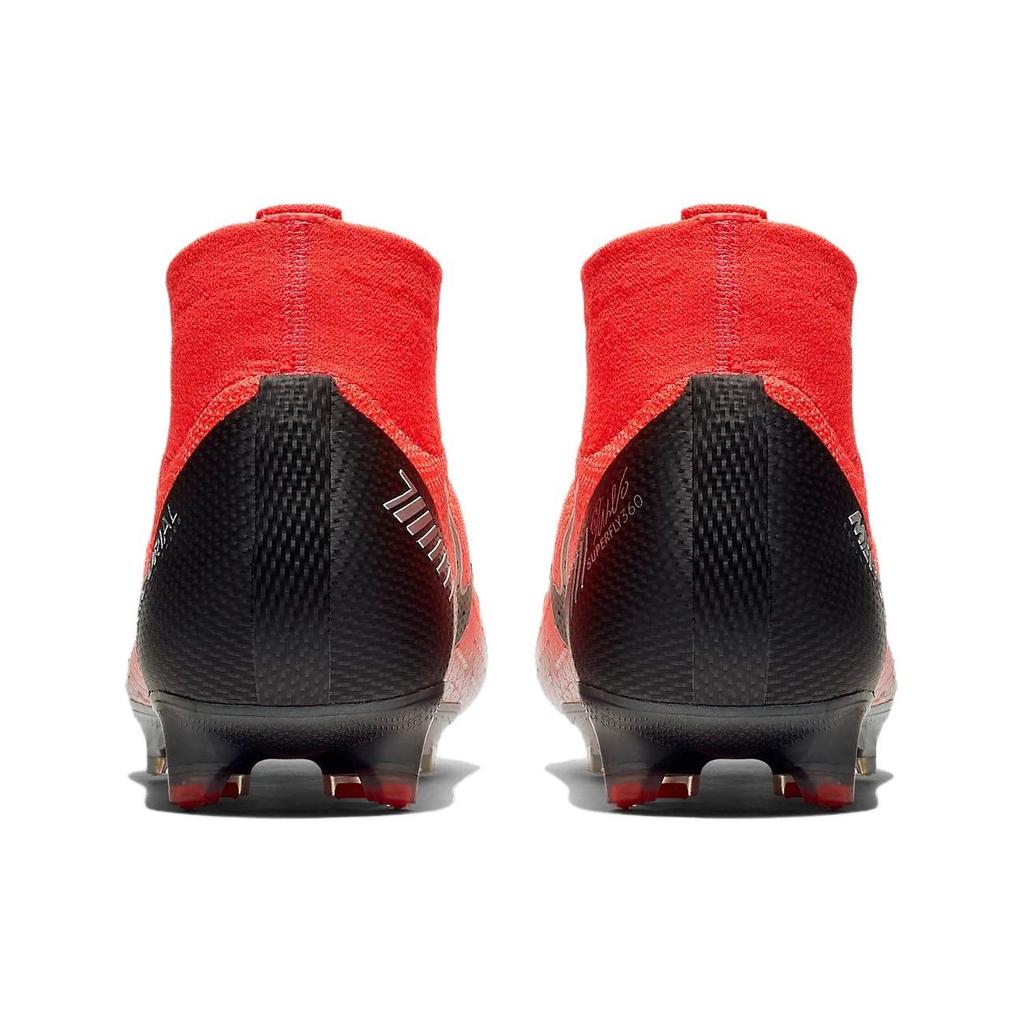 Nike Футбольные бутсы Mercurial Superfly 6 FG для твердого грунта, нескользящие, дышащие и легкие, мужские, красные, AJ3547-600