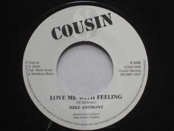 7-дюймовая пластинка MIKE ANTHONY Love Me With Feeling COUD0406 Cousin UK Reggae Ska Dub Б/у