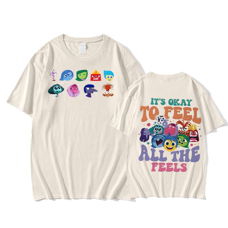 Футболка Inside Out 2 It's Okay To Feel All The Feels в комплекте