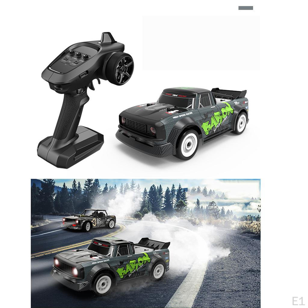 1:16-канальный радиоуправляемый плоский гоночный автомобиль RC, перезаряжаемый через USB, км/ч