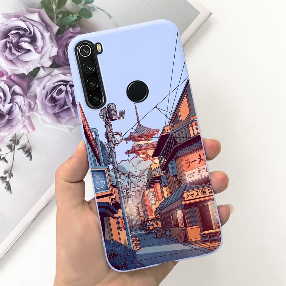 Для чехла на телефон Xiaomi Redmi Note 8 8T Чехол Популярный Цветок Тонкий Мягкий Силикон Coque Для Xiaomi Redmi Note 8 Pro Note8 8 T Fundas