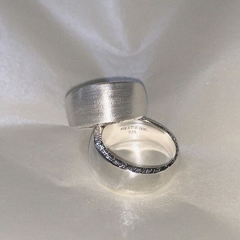 Серебряное кольцо neateun Crescent (M)