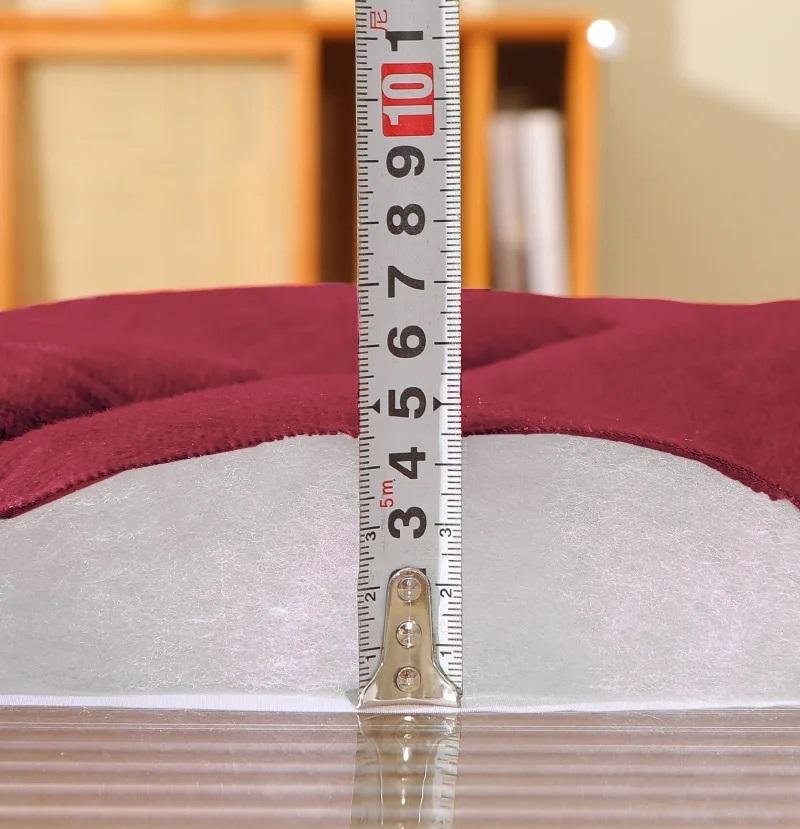 Роскошный супермягкий плюшевый стеганый чехол на голову кровати, универсальный бархатный защитный чехол на спинку кровати, утолщенный стеганый чехол на изголовье кровати