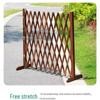 Уличный антикоррозийный раздвижной деревянный забор для сада, двора, крытого балкона и вольера для собак.