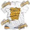 Новая Белая Футболка SICK KICKS для Кроссовок J1 3 Laser Orange Cement