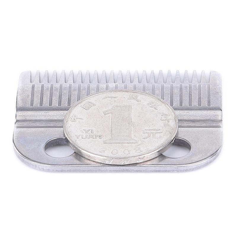 2 шт. Профессиональные сменные лезвия для машинки для стрижки, Прецизионные, 2 отверстия, Регулируемые детали для триммера для волос, Нержавеющая сталь