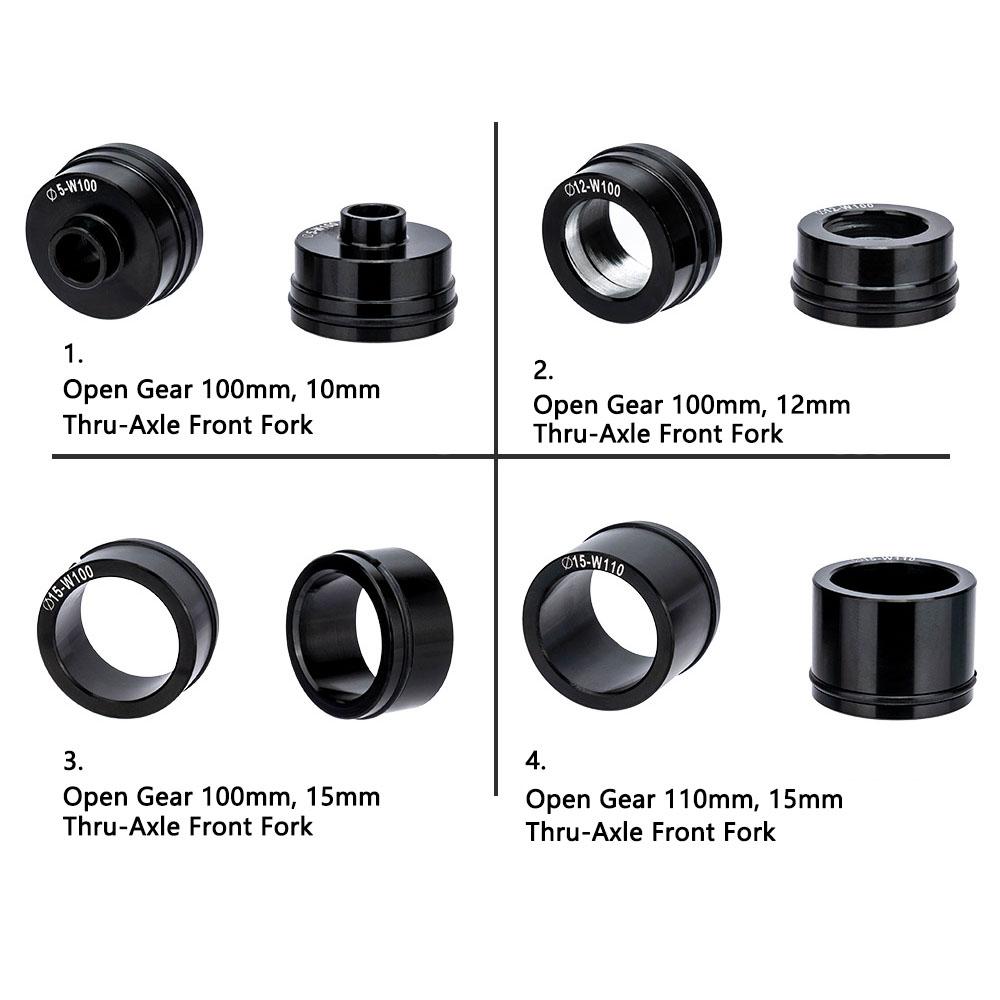 ZTTO Bike Fork Mount Quick Release Thru Axle Carriers Front Fork Block Car Roof Rack Carriers for