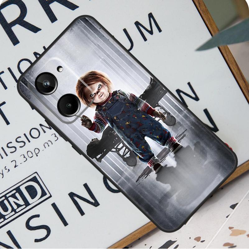 Чехол для Realme 12 11 10 9 Pro Plus GT5 GT Neo 6 C55 C53 C51 C35 C33 C30 C25s C21Y C31 C67 с изображением куклы Чаки из фильма ужасов