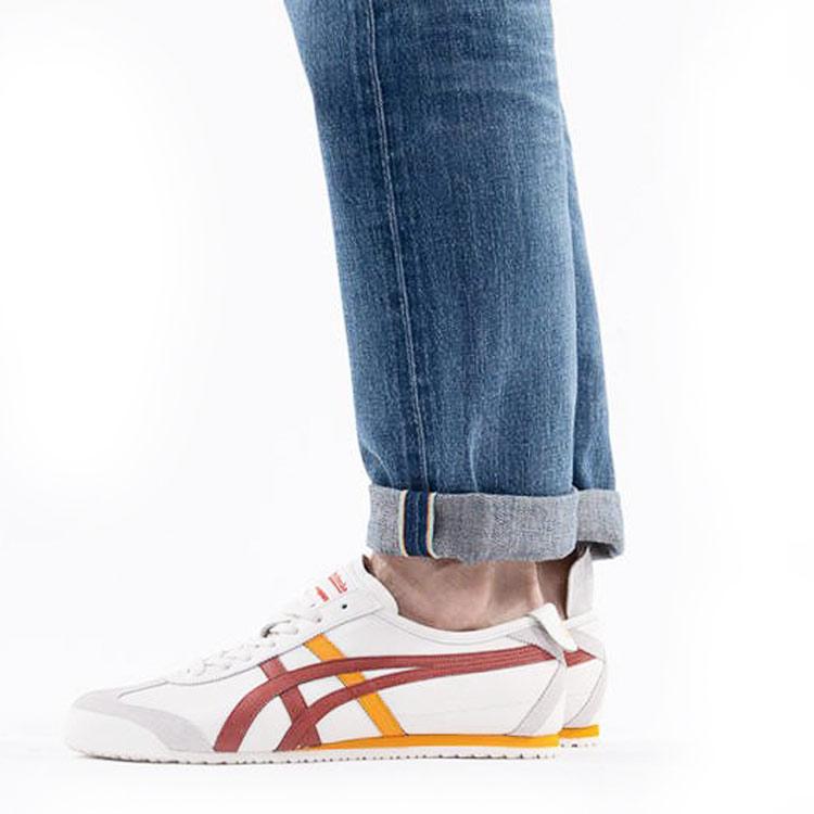 ONITSUKA TIGER Кроссовки Mexico 66 Белые/Коричневые 1183A201-108