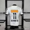 Retro Santos 1213 Soccer Jersey Player Version No.11 Neymar Barcelona Tribute Short Sleeve Football Shirt