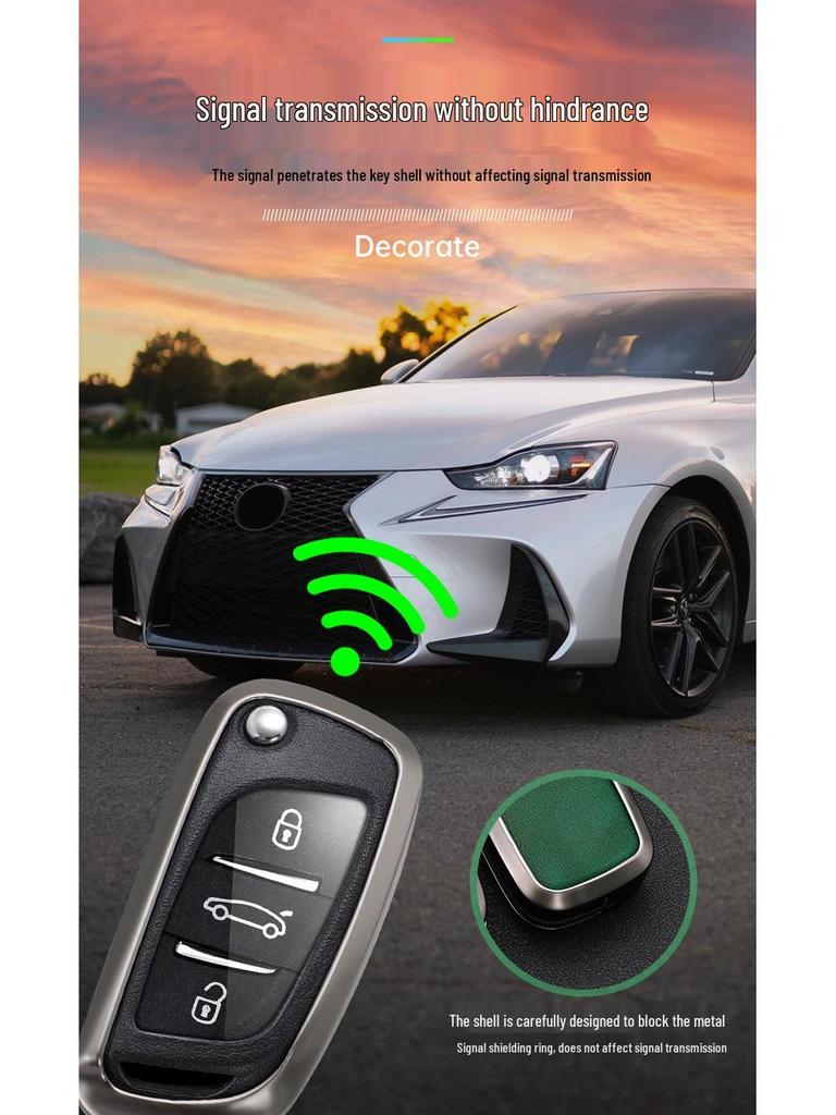 2021 DS 5LS, DS6, DS4S Чехол для ключа - Складной защитный корпус для автомобильного ключа