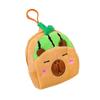 Kawaii Capybara плюшевый брелок мультфильм мини-кошелек для монет автомобиль школьная сумка кулон популярный модный милый подарок