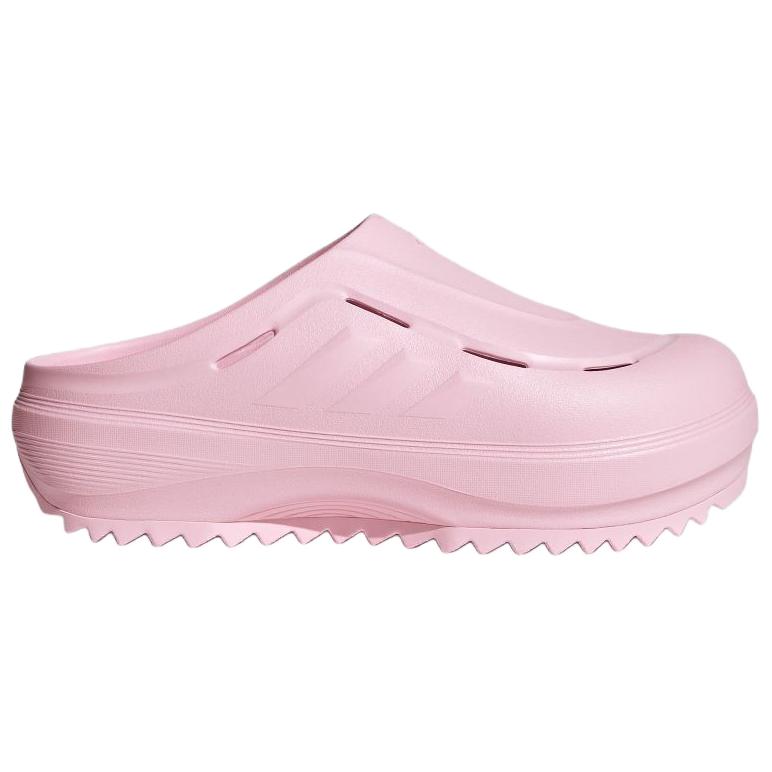 Adidas Ozwave Clog Casual Comfortable Versatile Non-Slip Closed-Toe Slippers Unisex Footwear Pink JR6756
