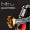 5-100KG Adjustable Electronic Counting Hand Grip Strengthener, Wrist & Hand Muscle Trainer, Rehabilitation Recovery Fitness Gripper