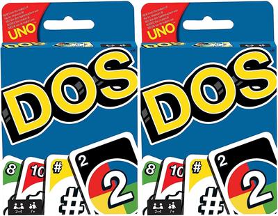 Карточная игра Uno Dos, набор из двух штук