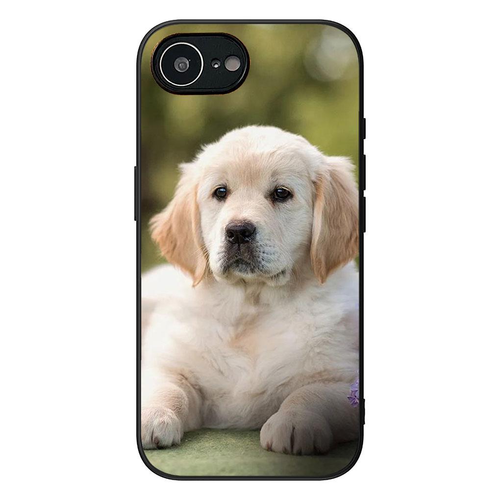Soft Cover for Samsung Galaxy S25 S24 S23 FE Plus Ultra S7 Edge A16 A15 5G s25+ Coque Phone Case Golden Retriever Dog